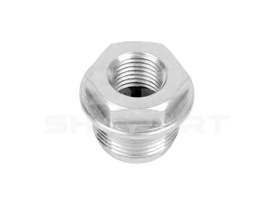 4.63755 Pipe union, feed pump, M14 x 1,5, M22 x 1,5, SW: 22, H: 23.8 mm