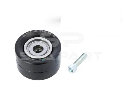 4.63795 Tension roller, with screw, D: 80 mm, W: 48 mm