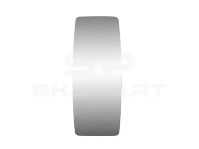 4.63942 Mirror glass, main mirror, D: 1800 mm, R: 1800 mm, W: 169 mm, H: 427 mm