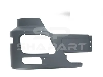4.64000 Bumper, plastic, right