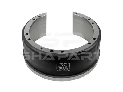 4.64032 Brake drum, D: 430 mm, 12 bores, b: 15.5 mm, P: 400 mm, d: 373 mm, H: 190 mm, B: 160 mm