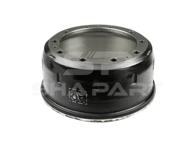 4.64033 Brake drum, D: 410 mm, 10 bores, b: 23 mm, P: 335 mm, d: 298 mm, H: 218 mm, B: 152 mm