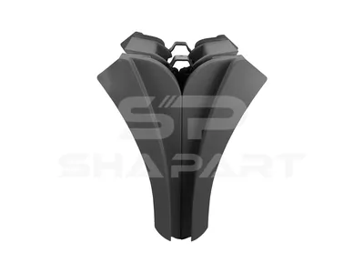 4.64069 Fender, rear, center