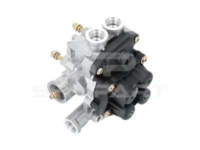 4.64414 4-circuit-protection valve, with sensor, M16 x 1,5, M22 x 1,5, Po21: 9 bar, Po22: 9 bar, Po23: 7.5 bar, Po24: 7.5 bar, Pc21: 6 bar, Pc22: 6 bar, Pc23: 4.5 bar, Pc24: 4.5 bar