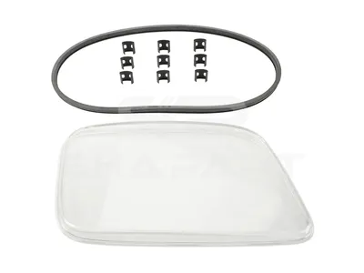 4.64451 Headlamp glass, right