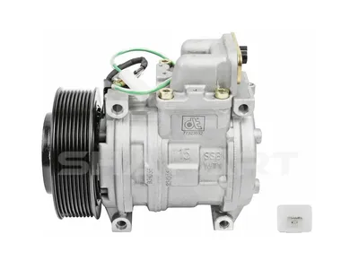 4.64500 Compressor, air conditioning, oil filled, 24 V, 9 PK, DP: 130 mm, 9 grooves