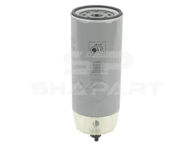 4.64589 Fuel filter, water separator, D: 108 mm, 1" x 14 UNS, H: 216 mm