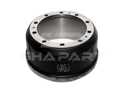 4.64638 Brake drum, D: 410 mm, 10 bores, b: 23 mm, P: 335 mm, d: 298 mm, H: 248 mm, B: 192 mm