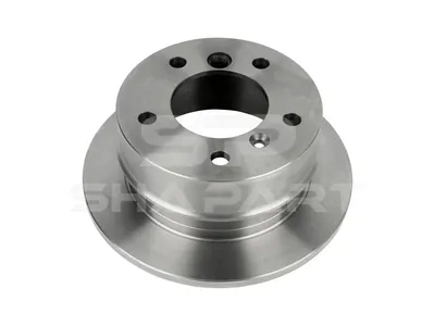4.64648 Brake disc, D: 258 mm, 5 bores, b: 15 mm, P: 130 mm, d: 85 mm, H: 96.6 mm, S: 12 mm, s: 10 mm