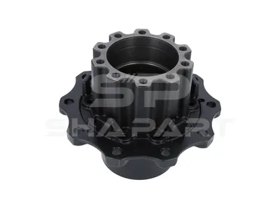 4.64723 Wheel hub, without bearings, d1: 157 mm, d2: 170 mm, D: 377 mm, 10 bores, b: 22 mm, P: 335 mm, H: 297.5 mm