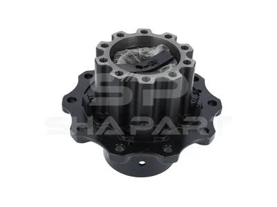 4.64724 Wheel hub, with bearing, d1: 157 mm, d2: 170 mm, D: 377 mm, 10 bores, b: 22 mm, P: 335 mm, H: 297.5 mm