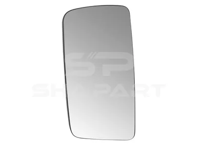 4.64830 Mirror glass, main mirror, left, heated, R: 1200 mm