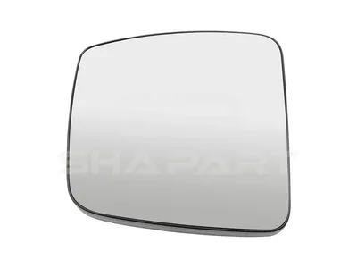 4.64832 Mirror glass, wide view mirror, left, heated, R: 300 mm