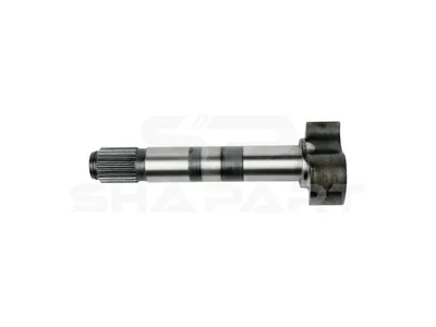 4.64840 Brake camshaft, right, D: 42 mm, L1: 289 mm, L2: 39.5 mm, L3: 236 mm, 26 teeth