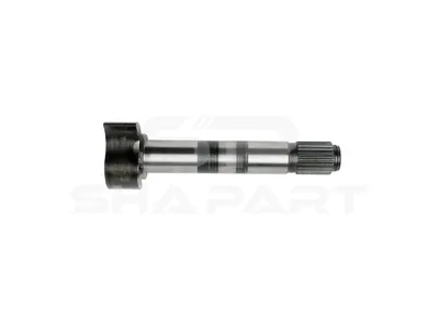 4.64841 Brake camshaft, left, D: 42 mm, L1: 289 mm, L2: 39.5 mm, L3: 236 mm, 26 teeth