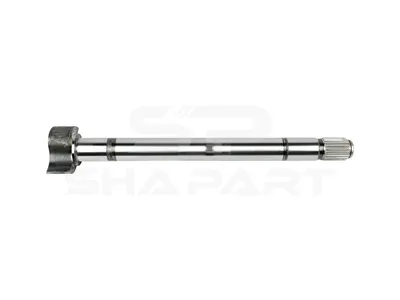 4.64844 Brake camshaft, left, D: 42 mm, L1: 534.5 mm, L2: 39.5 mm, L3: 481.5 mm, 26 teeth