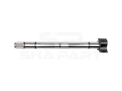 4.64845 Brake camshaft, right, D: 42 mm, L1: 534.5 mm, L2: 39.5 mm, L3: 481.5 mm, 26 teeth