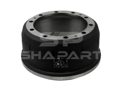 4.64919 Brake drum, D: 410 mm, 10 bores, b: 23 mm, P: 335 mm, d: 298 mm, H: 228 mm, B: 172 mm