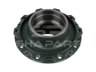 4.65035 Wheel hub, without bearings, with ABS ring, with oil seal, d1: 170 mm, d2: 180 mm, D: 375 mm, 10 bores, b: 22 mm, H: 213 mm