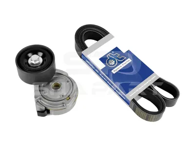 4.65494 Belt tensioner, complete, with multiribbed belt, 8 PK, L: 2040 mm