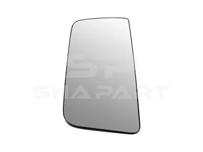 4.65744 Mirror glass, main mirror, left, heated, R: 1200 mm