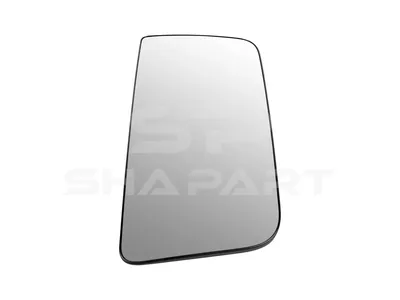 4.65745 Mirror glass, main mirror, right, heated, R: 1200 mm