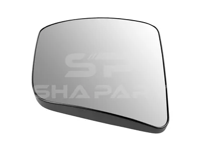 4.65746 Mirror glass, wide view mirror, left, heated, R: 300 mm