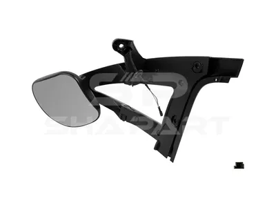 4.66192 Front mirror, with bracket, right