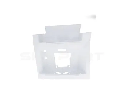 4.66619 Step well case, left, white