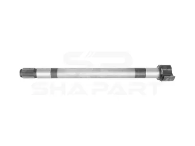 4.67109 Brake camshaft, right, D: 42 mm, L1: 589 mm, L2: 39.5 mm, L3: 536 mm, 26 teeth