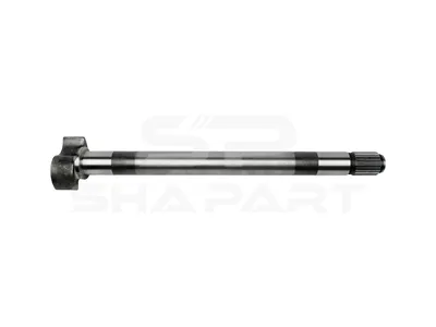 4.67113 Brake camshaft, right, D: 42 mm, L1: 565 mm, L2: 39.5 mm, L3: 512 mm, 26 teeth