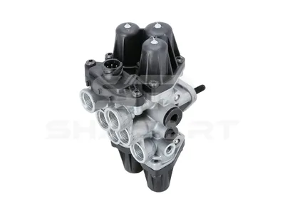 4.67390 4-circuit-protection valve, M12 x 1,5, M22 x 1,5, max. 13 bar, Po21: 9 bar, Po22: 9 bar, Po23: 7.5 bar, Po24: 7.5 bar, Pc21: 7 bar, Pc22: 7 bar, Pc23: 4.5 bar, Pc24: 4.5 bar