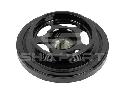 4.67396 Pulley, crankshaft, D: 216 mm, DP: 152 mm, W: 78.5 mm, 6 grooves