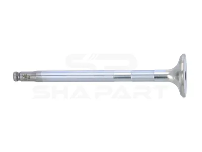 4.67522 Exhaust valve, D1: 7 mm, D2: 26.2 mm, L: 104.5 mm, α: 45 °
