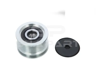 4.67548 Pulley, alternator, M16 x 1,5, DP: 56 mm, W: 38 mm