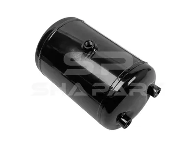 4.67606 Air tank, 10 l, D: 206 mm, M22 x 1,5, L: 371 mm, 15.5 bar