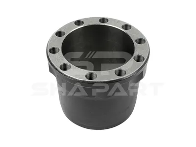 4.67810 Wheel hub, without bearings, d: 140 mm, D: 199 mm, 10 bores, b: 20 mm, H: 157.5 mm