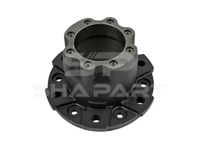 4.67811 Wheel hub, without bearings, d: 130 mm, D: 250 mm, 6 bores, b: 18 mm, H: 140 mm