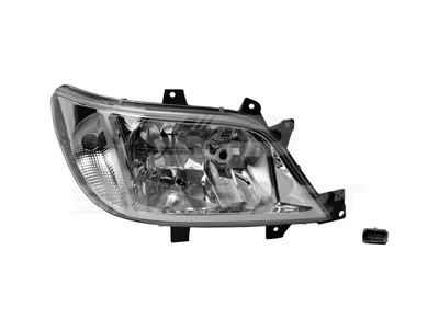 4.67955 Headlamp, right, without bulbs, 12 V, H3