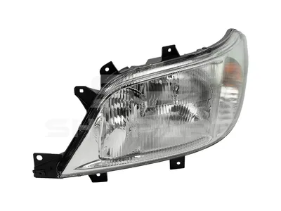 4.68076 Headlamp, left, without bulbs, 12 V, H1