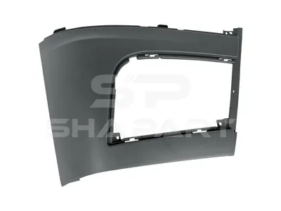 4.68318 Bumper, right, grey