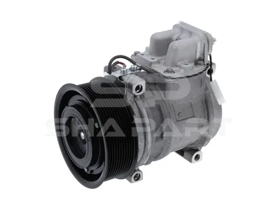 4.68813 Compressor, air conditioning, oil filled, 24 V, 11 PK, DP: 130 mm, 11 grooves