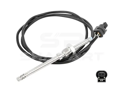 4.69089 Exhaust gas temperature sensor, M14 x 1,5, SW: 17, L: 1210 mm, L: 1110 mm, 2 poles