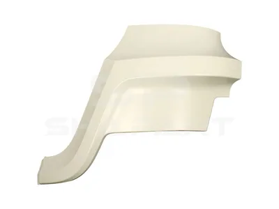 4.69128 Bumper, left, white primed
