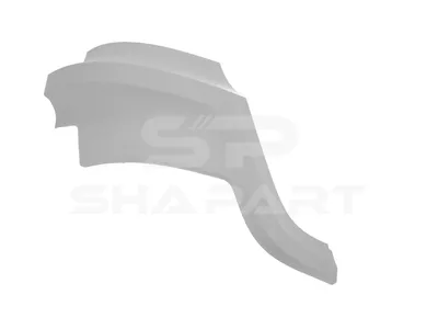 4.69129 Bumper, right, white primed