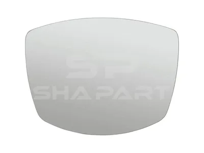 4.69257 Mirror glass, front mirror, heated, D: 230 mm, W: 242 mm, H: 242 mm