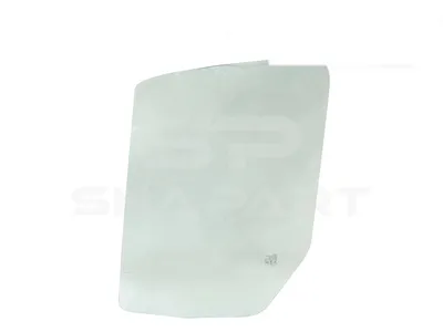 4.69644SP Door glass, tinted green, left, wooden box
