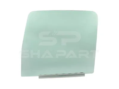 4.69648SP Door glass, tinted green, left, wooden box