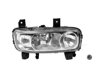 4.69702 Headlamp, right, with adjusting motor, 24 V, H7