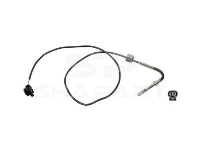 4.69751 Exhaust gas temperature sensor, M14 x 1,5, SW: 17, L: 815 mm, L: 740 mm, α: 60 °, 2 poles